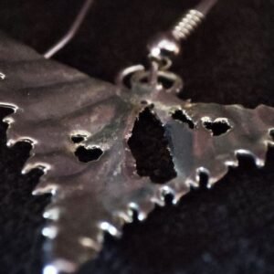 Auskarai Alyna-Liepa, sidabriniai - Image 3